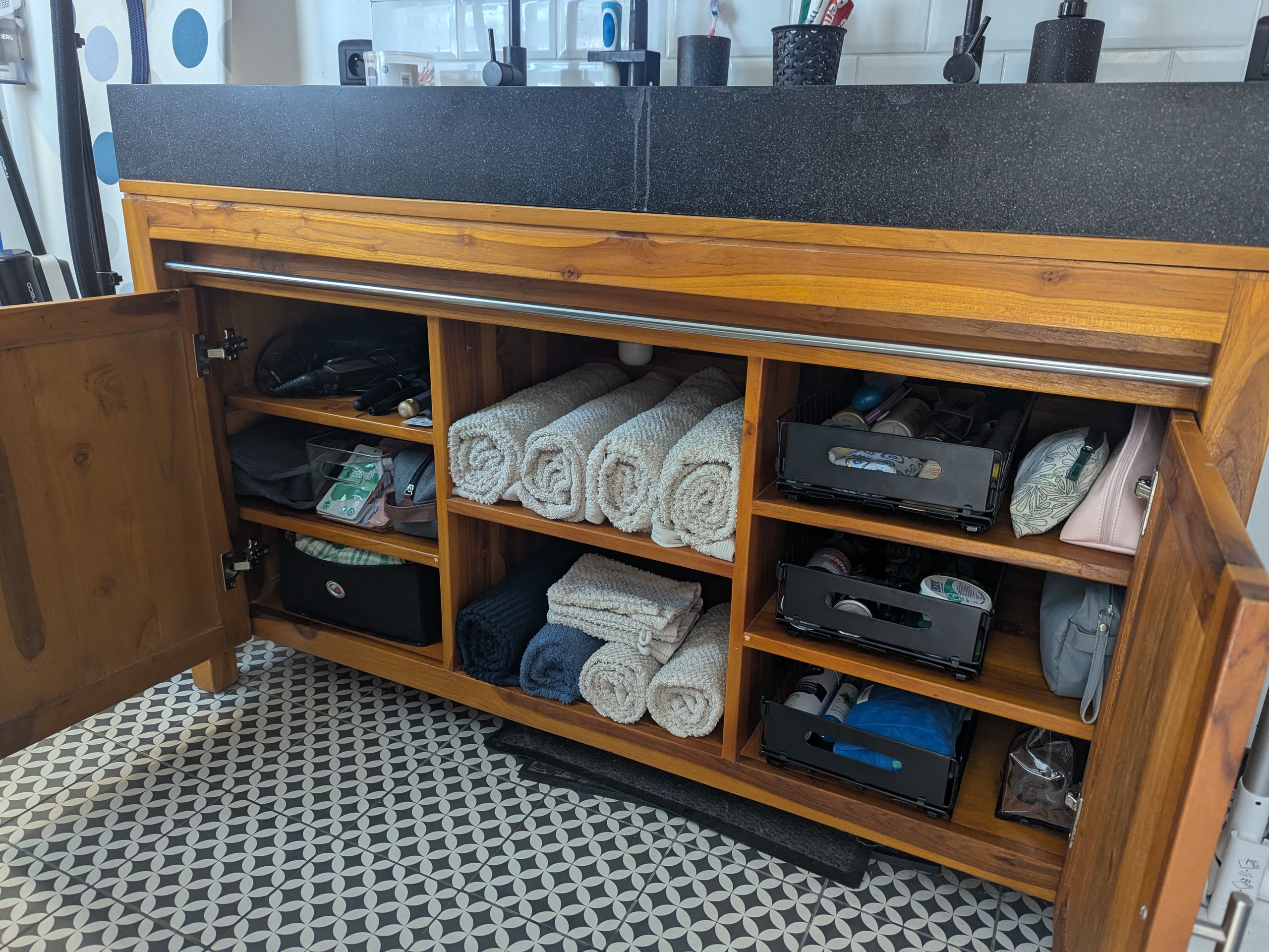 Meuble vasque après